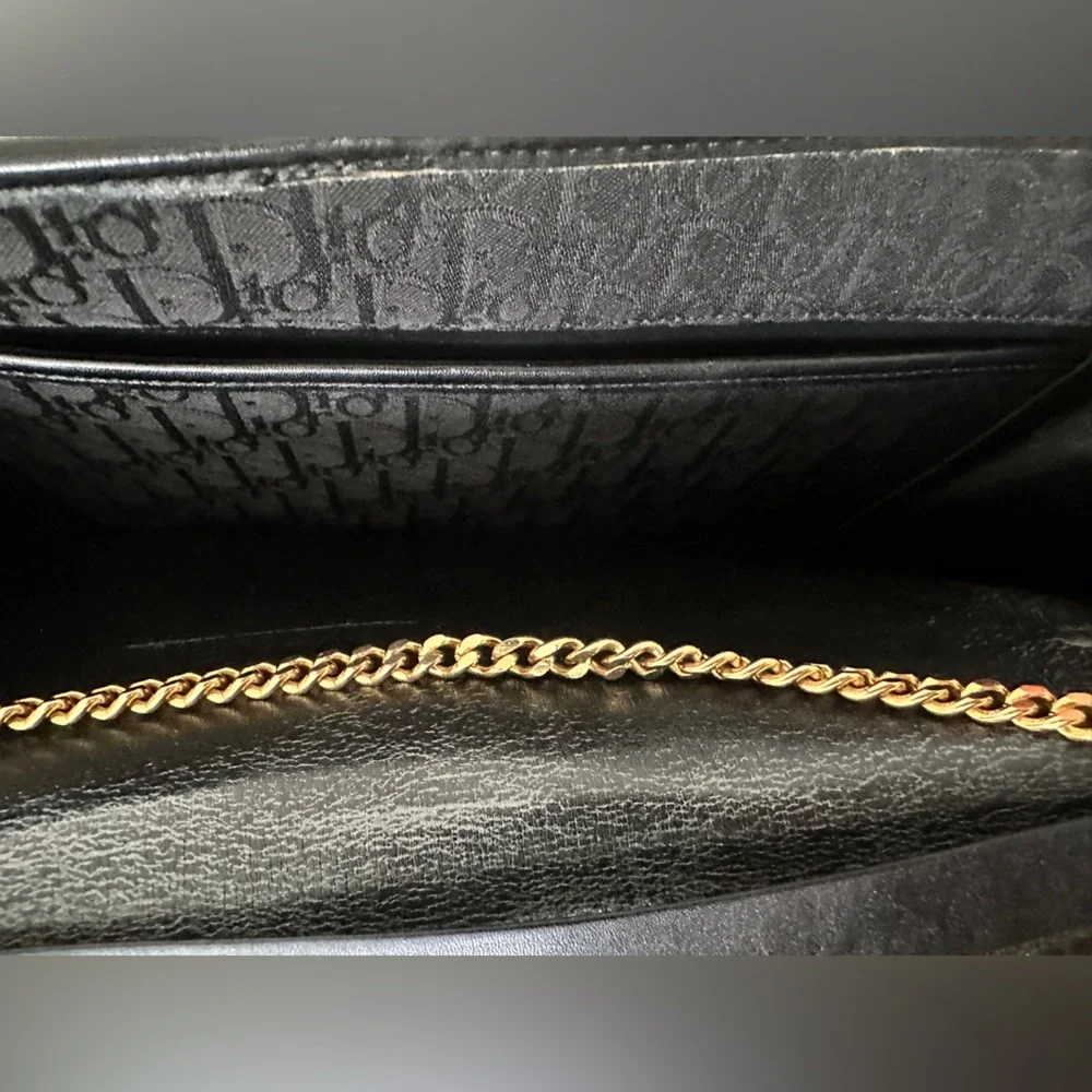 Christian Dior Black Trotter Shoulder Bag - Picture 14 of 15